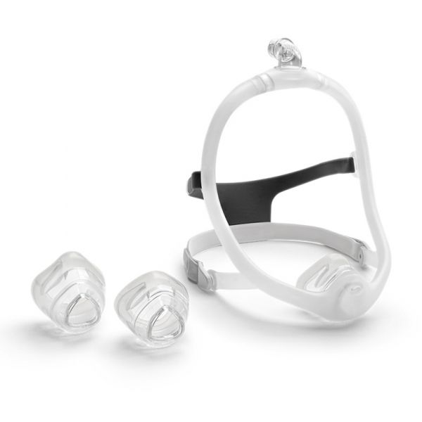 DreamWisp Nasal CPAP Mask with Headgear - Fit Pack by Philips