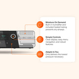 Luna G3 Auto CPAP Machine With Heated Humidifier