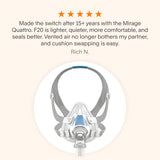 AirSense 11 with AirFit F20