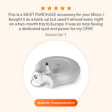 Transcend Micro with F&P Nova Micro Complete Travel Bundle