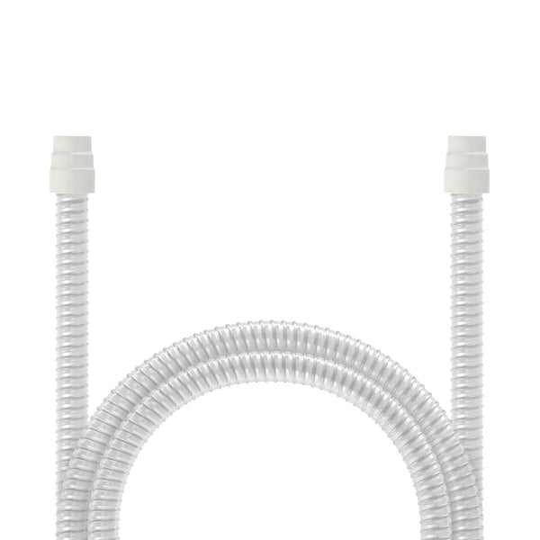 Air Tubing, Clear-Gray, Ribbed
