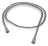 Air Tubing, Clear-Gray, Ribbed