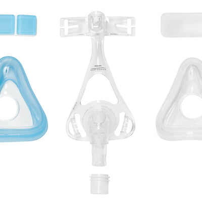 Amara Full Face CPAP Mask with Gel & Silicone Cushions