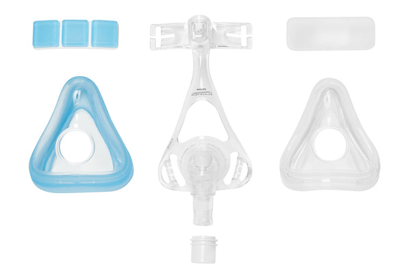 Amara Full Face CPAP Mask with Gel & Silicone Cushions