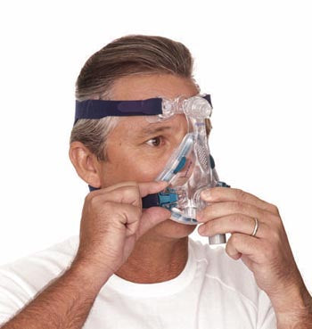 Mirage Quattro™ Full Face CPAP Mask with Headgear