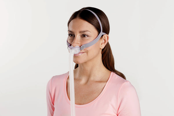 hver Bemyndigelse utilstrækkelig AirFit™ P10 For Her Nasal Pillow CPAP Mask with Headgear – eCPAP.com
